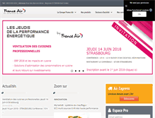 Tablet Screenshot of france-air.com